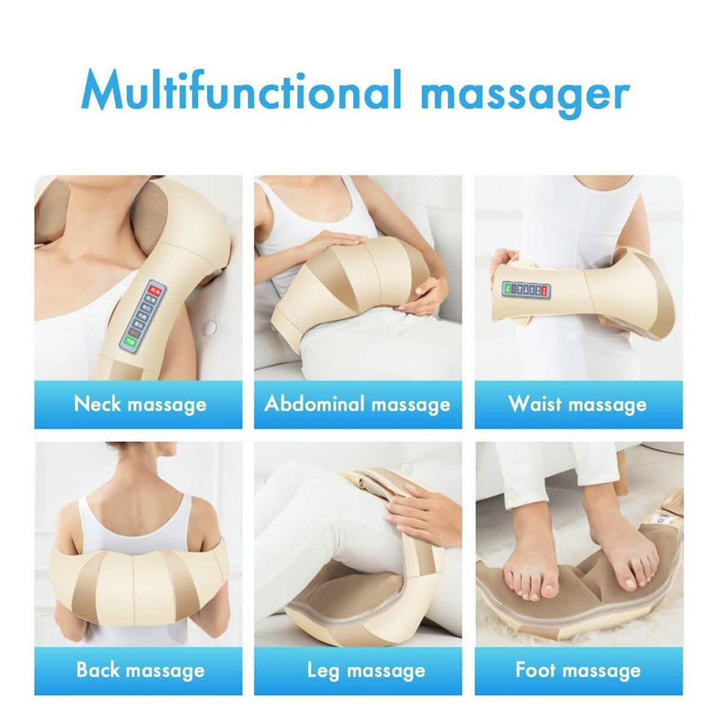 Masseur de nuque et de dos Shiatsu avec chaleur pour les épaules