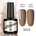 Vernis à Ongles Gel Brillant Femme Peinture Permanente Effet Brillant Mat Pour Manucure Nail Art Design Pour Femmes et Filles
