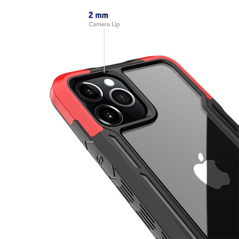 Coque de téléphone antichoc pour iPhone 12 11 13 Pro Max Coque transparente pour iPhone 11 12 13 Housse de protection complète rigide souple 360 degrés Design de luxe simple Housse de téléphone brillante pour iPhone