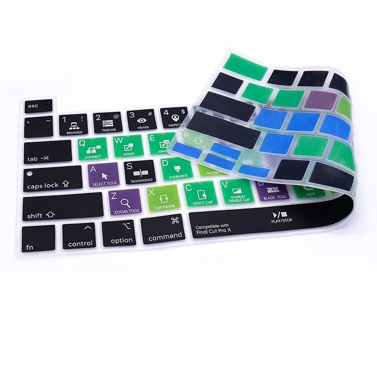 Housse de clavier de raccourci, peaux de clavier minces en silicone parfaitement ajustées pour ordinateurs portables de jeu, cadeaux pour petits amis