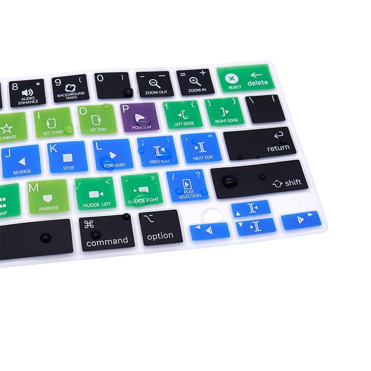 Housse de clavier de raccourci, peaux de clavier minces en silicone parfaitement ajustées pour ordinateurs portables de jeu, cadeaux pour petits amis