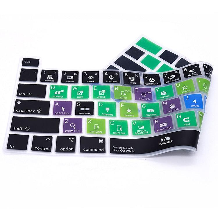 Housse de clavier de raccourci, peaux de clavier minces en silicone parfaitement ajustées pour ordinateurs portables de jeu, cadeaux pour petits amis