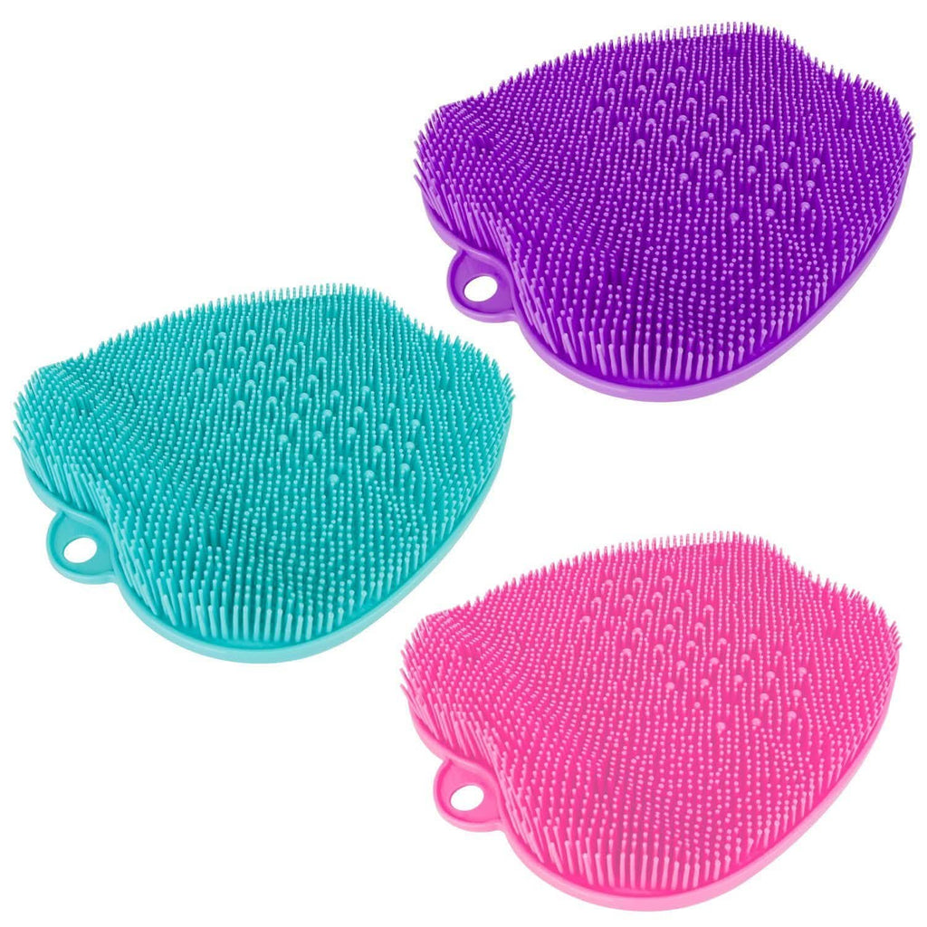 Tapis de douche exfoliant pour les pieds
