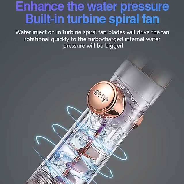 Pommeau de Douche Haute Pression 3 Fonctions Pommeau de Douche SPA