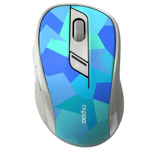 Souris sans fil silencieuse pour ordinateur portable, avec DPI réglable, design élégant, basculement facile Bluetooth et 2,4 GHz, pour ordinateur