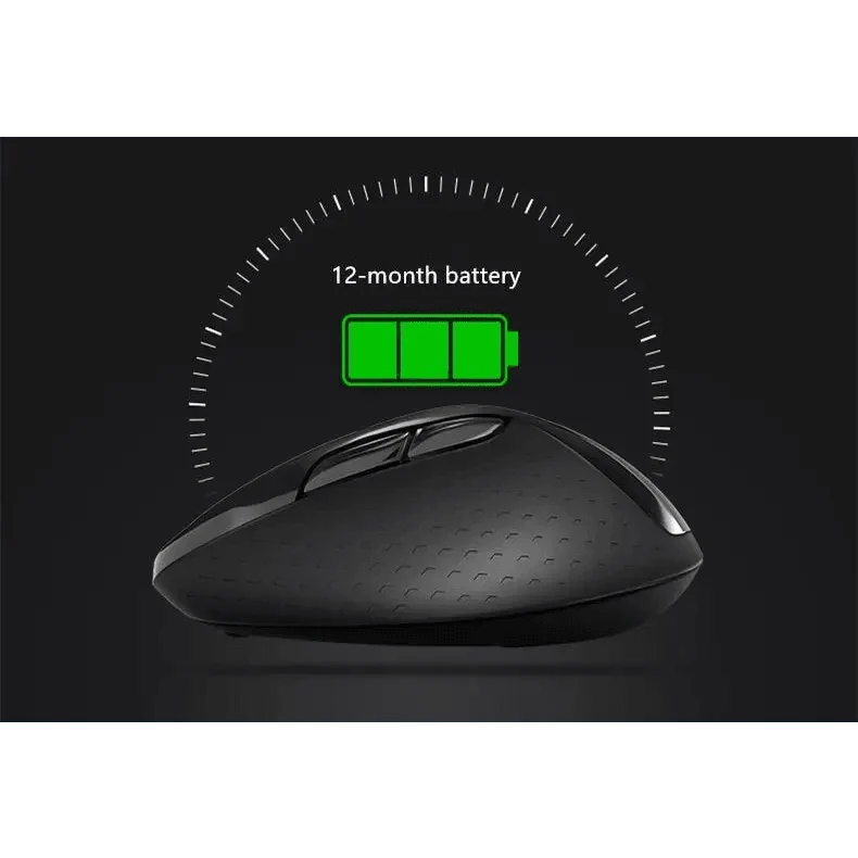 Souris sans fil silencieuse pour ordinateur portable, avec DPI réglable, design élégant, basculement facile Bluetooth et 2,4 GHz, pour ordinateur