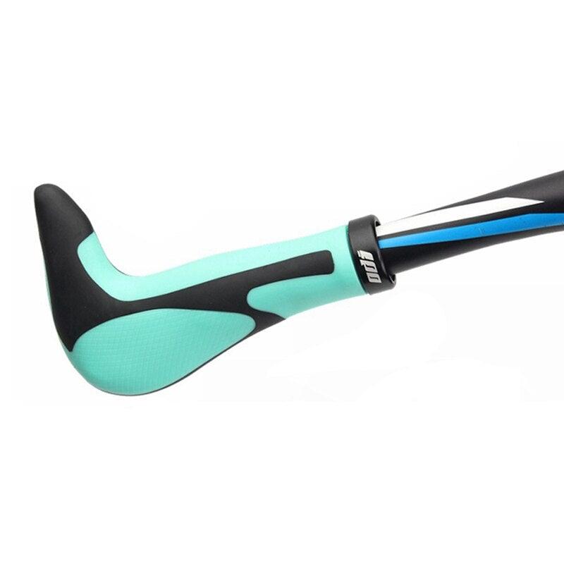 Poignées de vélo en silicone Poignées de VTT souples Guidon Anneau de blocage en alliage d'aluminium Poignées de vélo Poignées de guidon ergonomiques Confortables Douces Légères Poignées de guidon verrouillables pour VTT Cyclisme