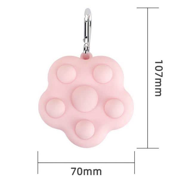 Balle jouet lumineuse en silicone de décompression