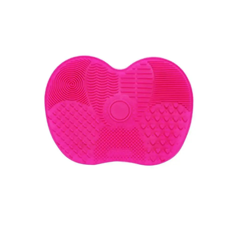 Tapis de nettoyage pour pinceaux de maquillage en silicone - Outil de lavage et de nettoyage de maquillage portable