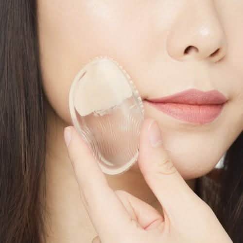 Éponge à maquillage en silicone
