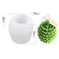 Moule en Silicone Sapin de Noël, Moule à Gâteau, Outils de Décoration, Moule à Bougie, Outil de Cuisson, Décoration de Maison pour Fête de Noël, Moule en Silicone 3D Sapin pour Bougie, 4 Moules Différents pour Sapin de Noël.