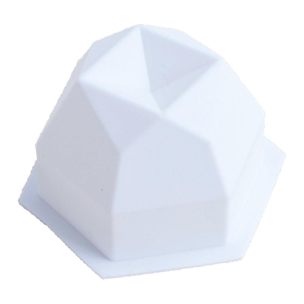 Moule en Silicone Sapin de Noël, Moule à Gâteau, Outils de Décoration, Moule à Bougie, Outil de Cuisson, Décoration de Maison pour Fête de Noël, Moule en Silicone 3D Sapin pour Bougie, 4 Moules Différents pour Sapin de Noël.