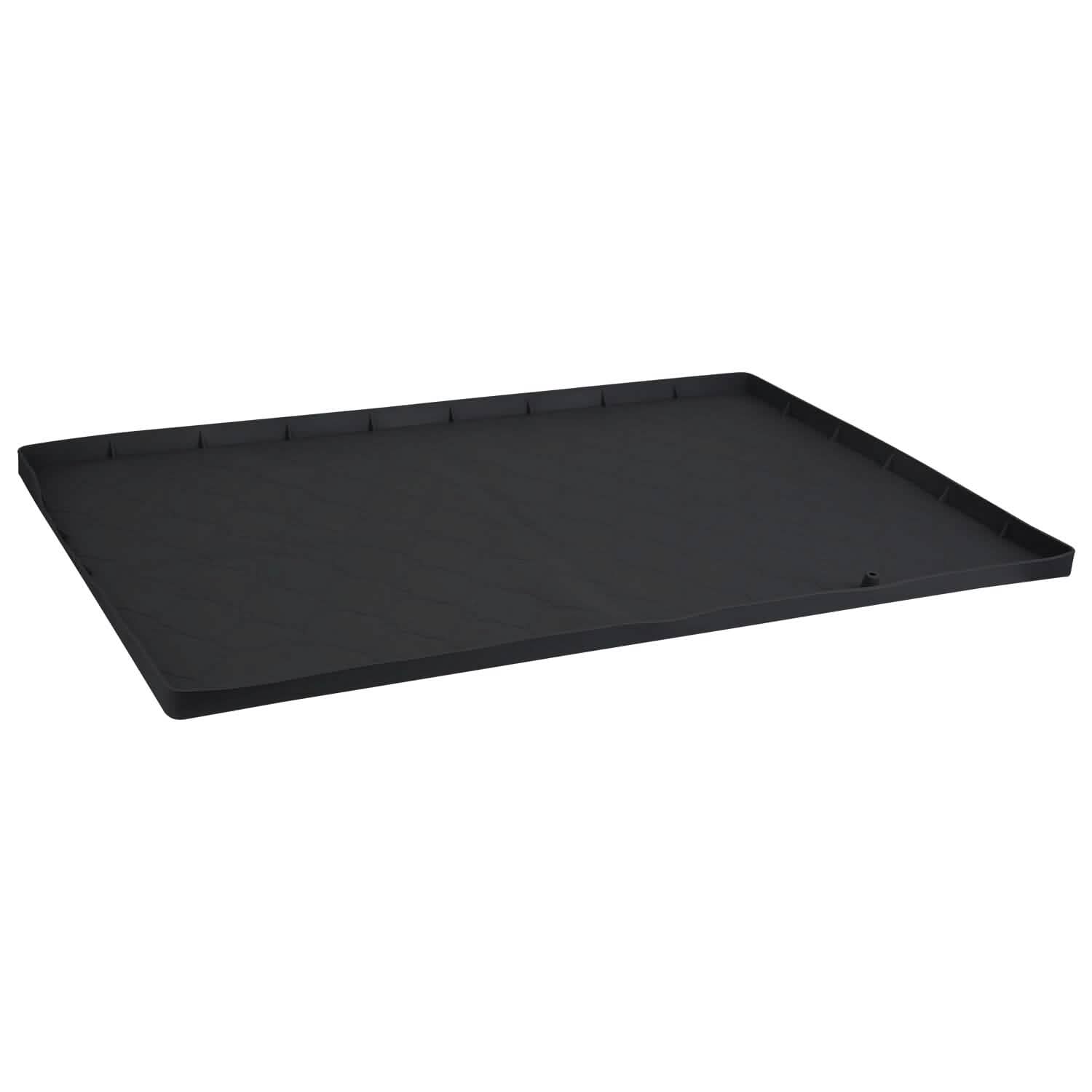 Tapis de protection d'évier en silicone avec trou de drainage