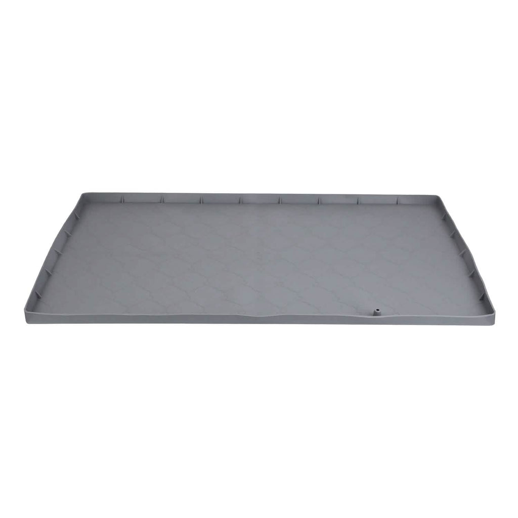 Tapis de protection d'évier en silicone avec trou de drainage
