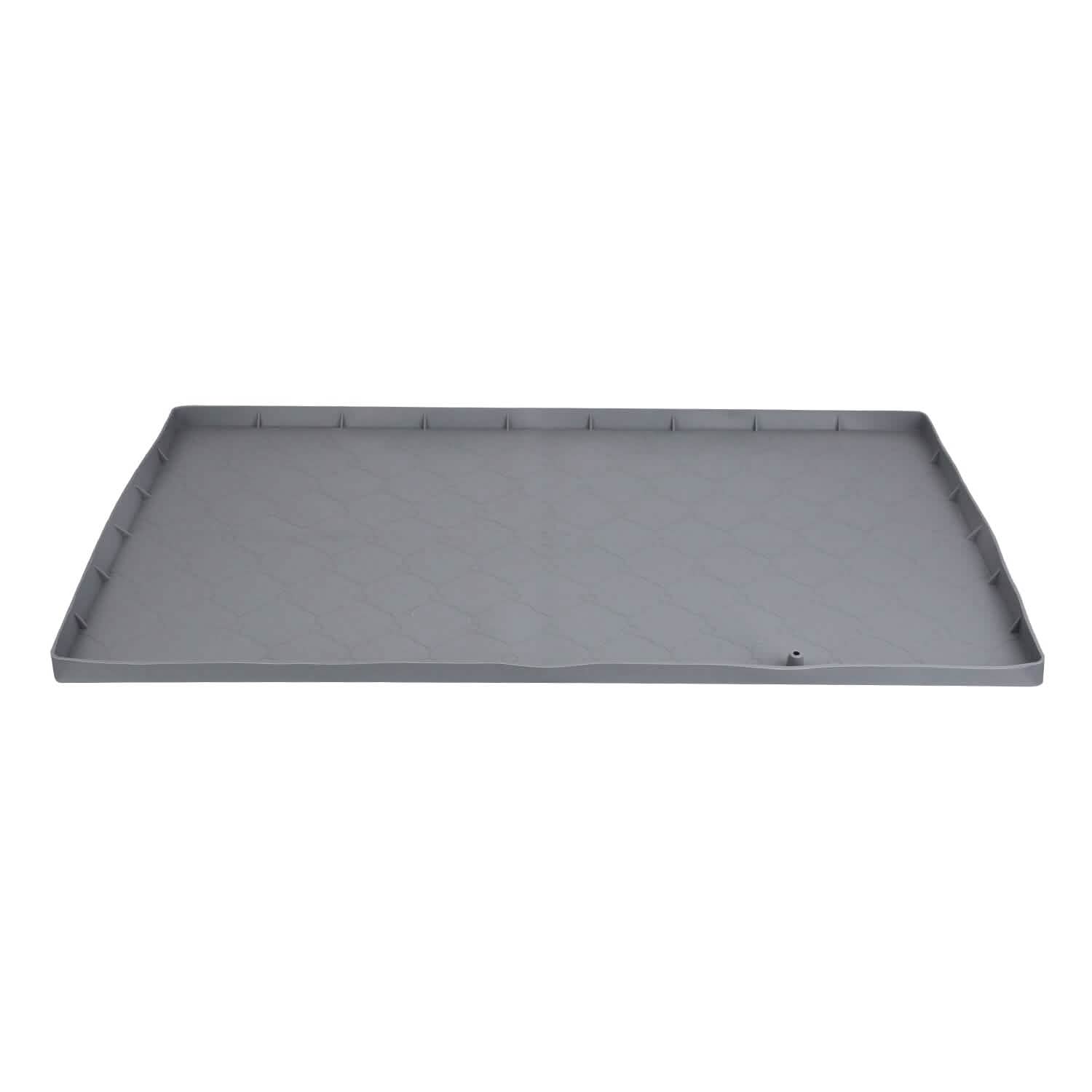 Tapis de protection d'évier en silicone avec trou de drainage