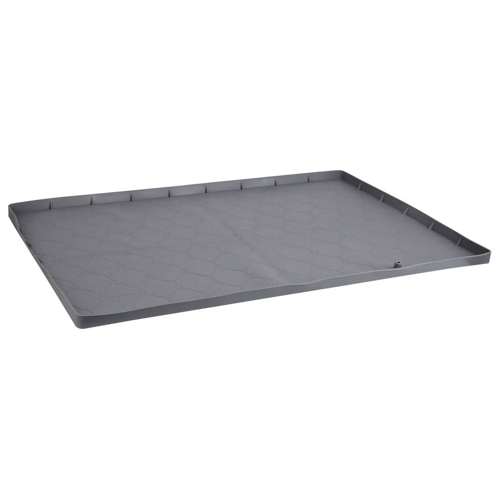 Tapis de protection d'évier en silicone avec trou de drainage