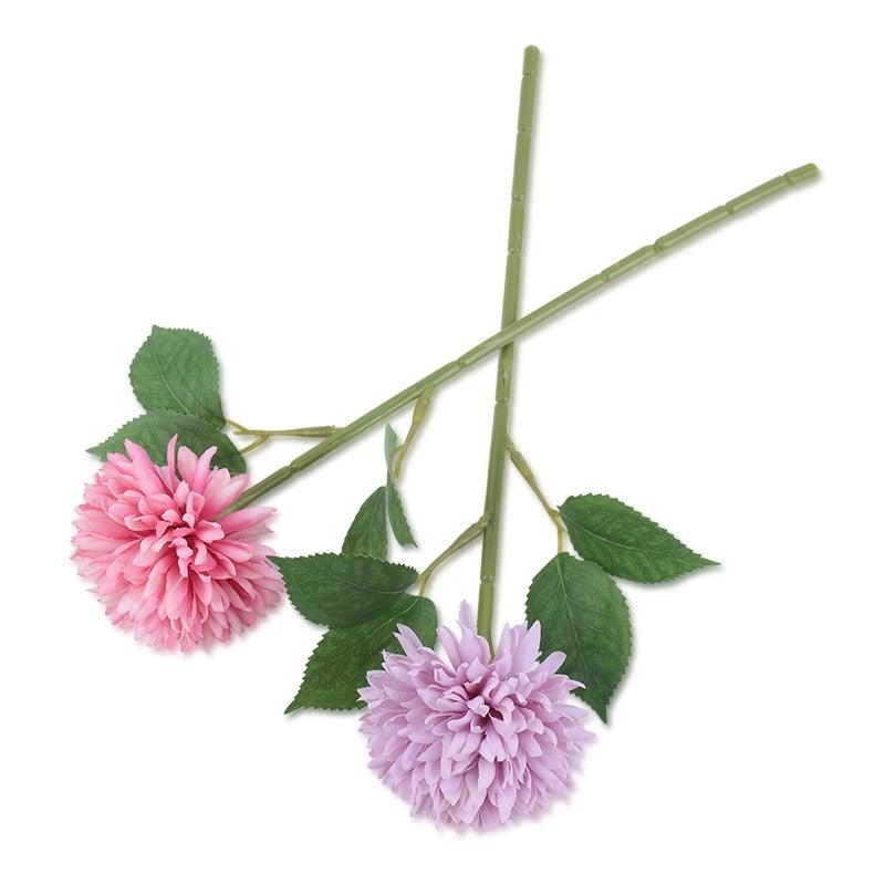 Bouquets de fleurs artificielles en soie – Boules de fleurs artificielles pour la maison, la décoration de mariage, les cadeaux de Saint-Valentin