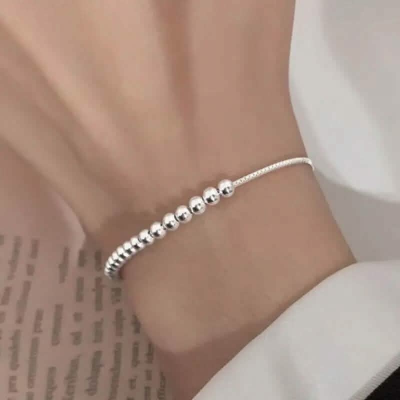 Bracelet perles simple à enfiler