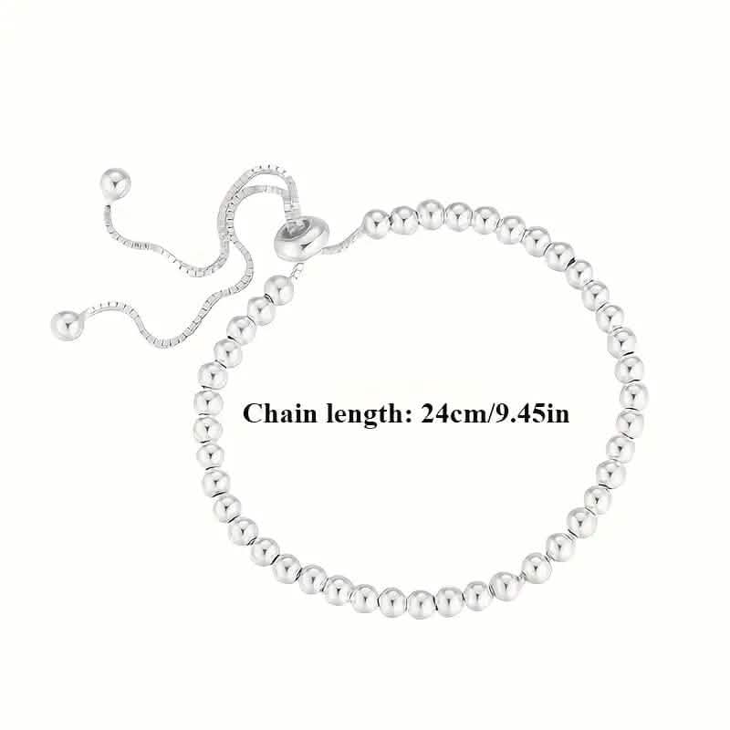 Bracelet perles simple à enfiler