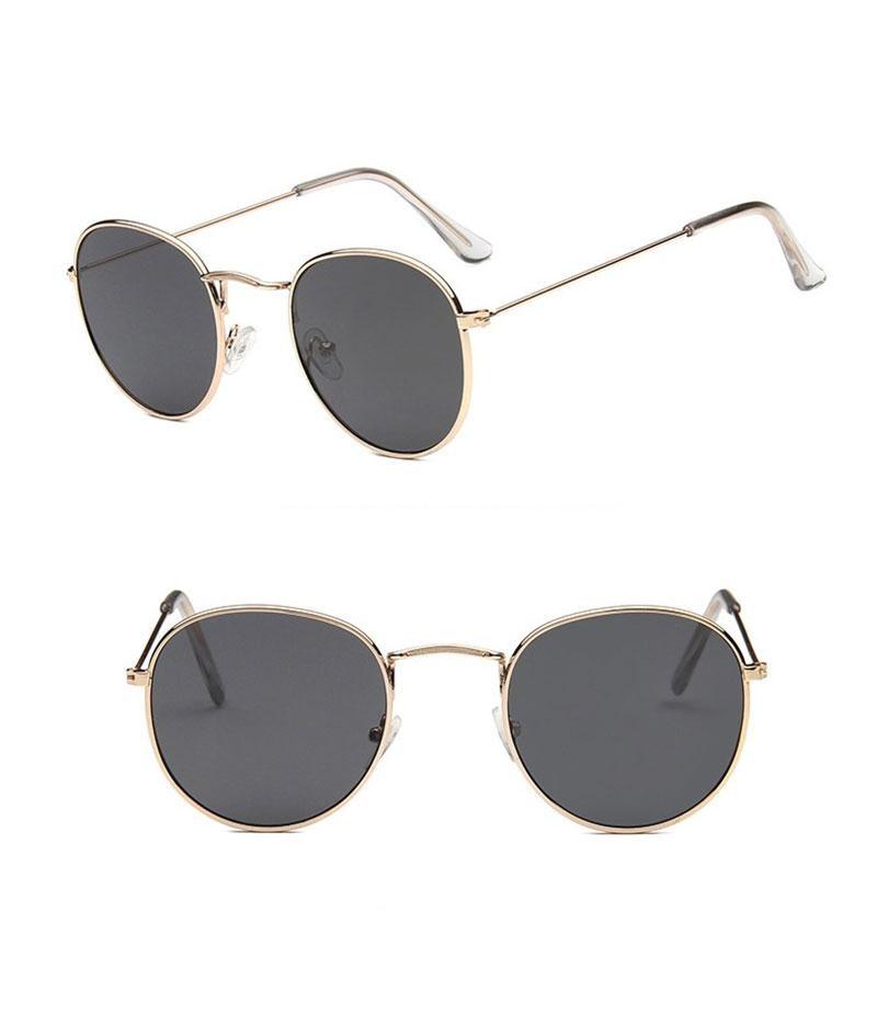 Petites lunettes de soleil tendance au design simple pour femmes, lunettes rondes pour hommes/femmes, lunettes de luxe, protection UV, légères pour la conduite, la pêche, le sport, lunettes de soleil pour hommes.