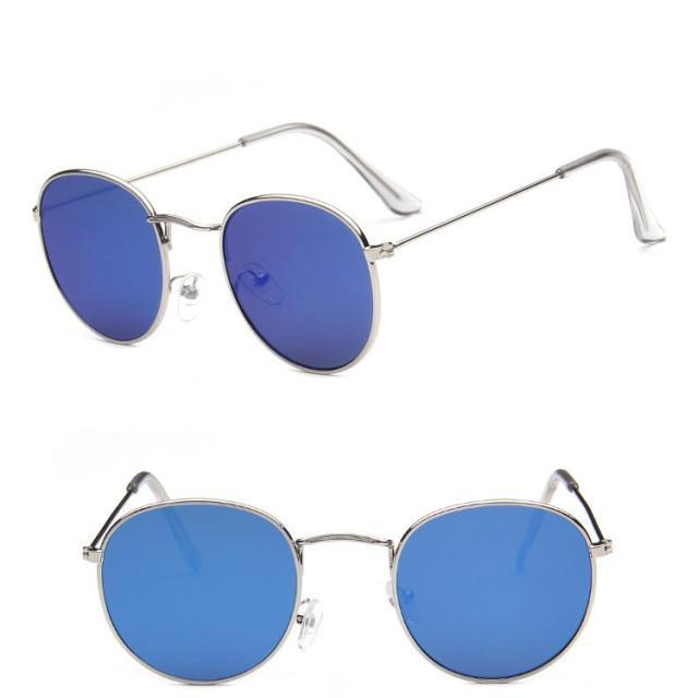 Petites lunettes de soleil tendance au design simple pour femmes, lunettes rondes pour hommes/femmes, lunettes de luxe, protection UV, légères pour la conduite, la pêche, le sport, lunettes de soleil pour hommes.