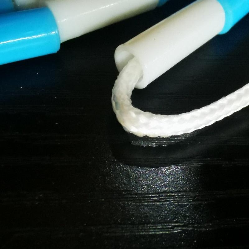 Corde à sauter perlée simple pour enfants, corde à sauter segmentée pour le fitness, cordes à sauter perlées classiques pour l'éducation physique, la salle de sport, le verre, l'usage personnel, corde à sauter haut de gamme pour enfants