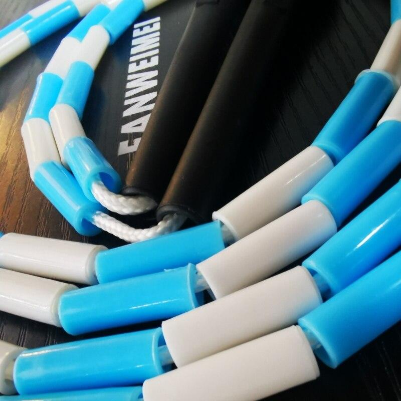 Corde à sauter perlée simple pour enfants, corde à sauter segmentée pour le fitness, cordes à sauter perlées classiques pour l'éducation physique, la salle de sport, le verre, l'usage personnel, corde à sauter haut de gamme pour enfants