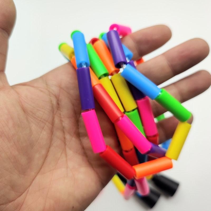 Corde à sauter perlée simple pour enfants, corde à sauter segmentée pour le fitness, cordes à sauter perlées classiques pour l'éducation physique, la salle de sport, le verre, l'usage personnel, corde à sauter haut de gamme pour enfants
