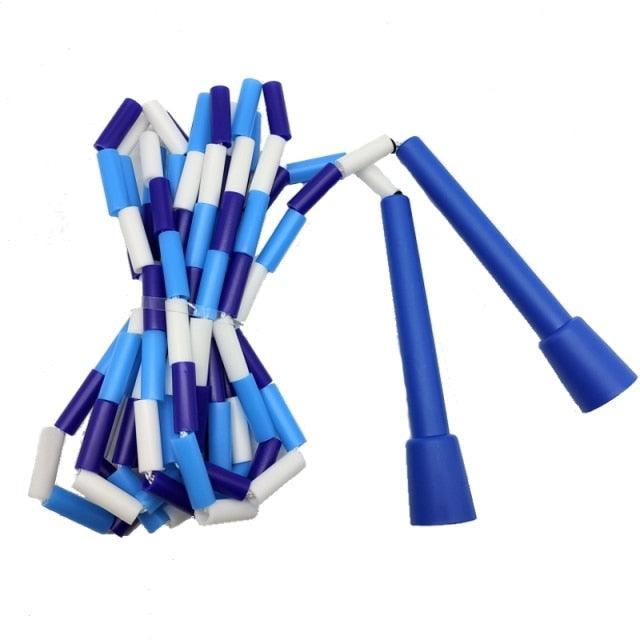Corde à sauter perlée simple pour enfants, corde à sauter segmentée pour le fitness, cordes à sauter perlées classiques pour l'éducation physique, la salle de sport, le verre, l'usage personnel, corde à sauter haut de gamme pour enfants