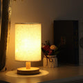 Lampe de table simple et moderne, lampe de chevet pour chambre à coucher et bureau, 5V-220V, intensité variable, en bois massif, cadeau d'anniversaire créatif, veilleuse, lampe de table décorative, jolies lampes de bureau pour la décoration de la chambre.