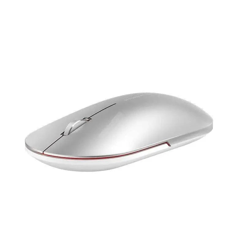 Souris optique sans fil Bluetooth USB simple moderne blanche/noire pour ordinateur portable PC Souris rechargeable mince pour ordinateur