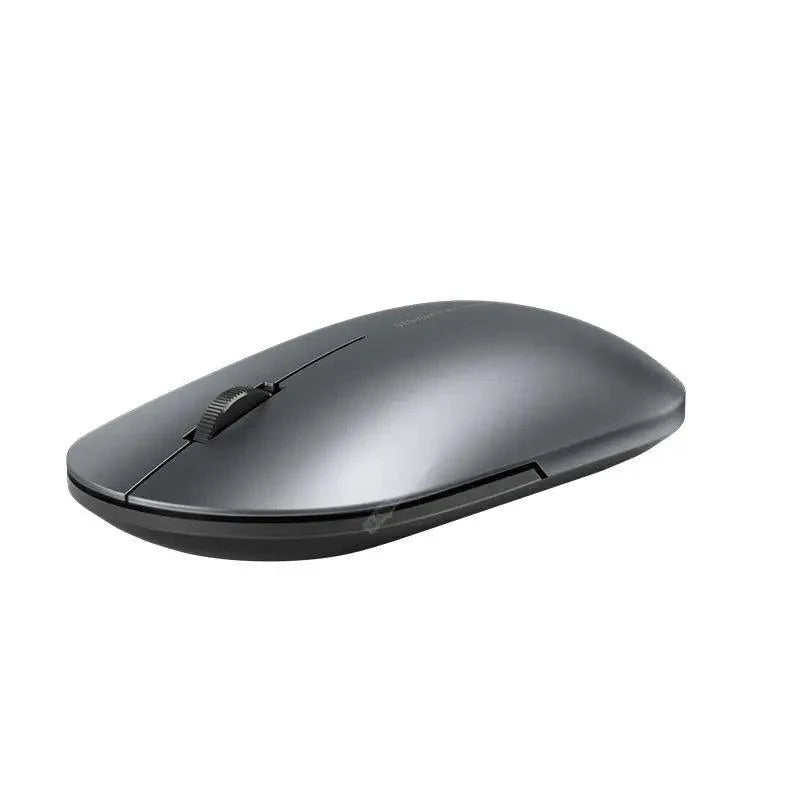 Souris optique sans fil Bluetooth USB simple moderne blanche/noire pour ordinateur portable PC Souris rechargeable mince pour ordinateur