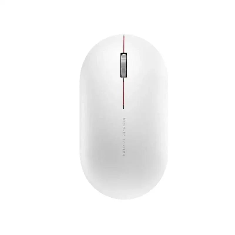 Souris optique sans fil Bluetooth USB simple moderne blanche/noire pour ordinateur portable PC Souris rechargeable mince pour ordinateur
