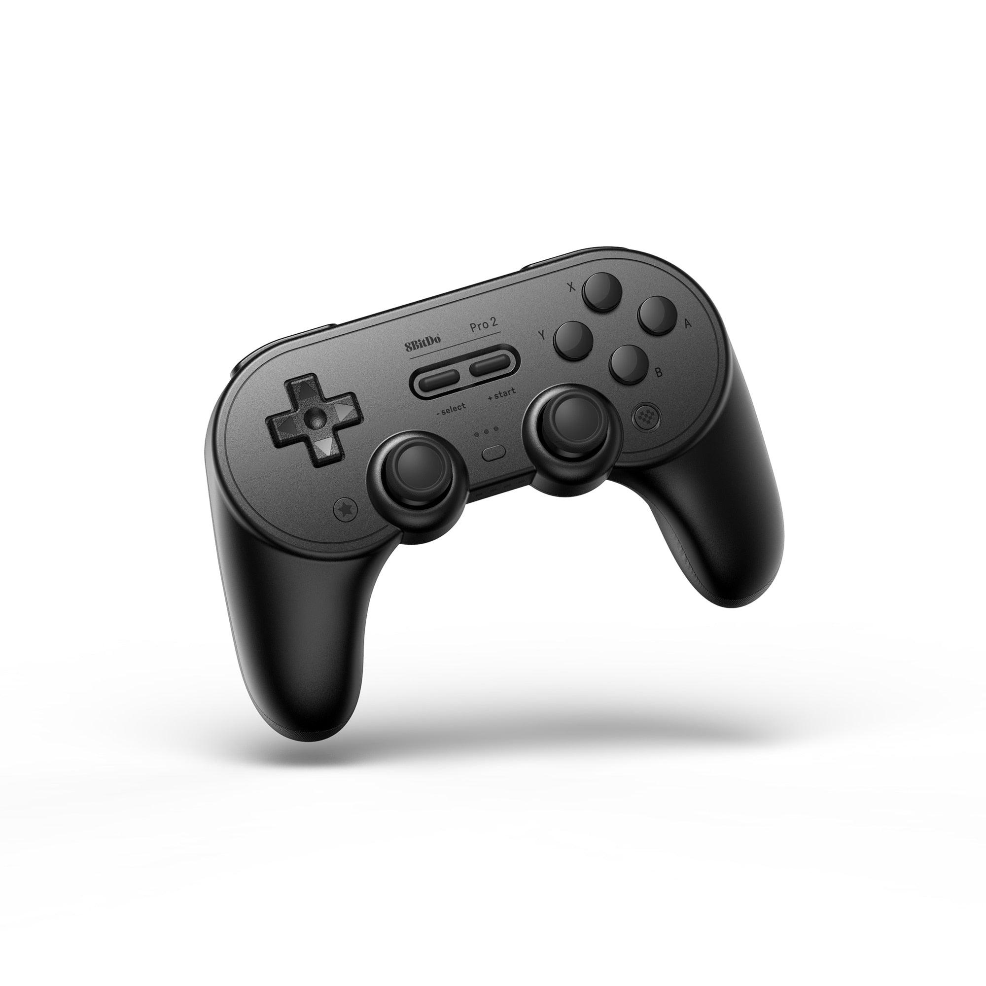 Manette de jeu Bluetooth simple blanc pur compatible avec PC, écran, ordinateur portable, tablette