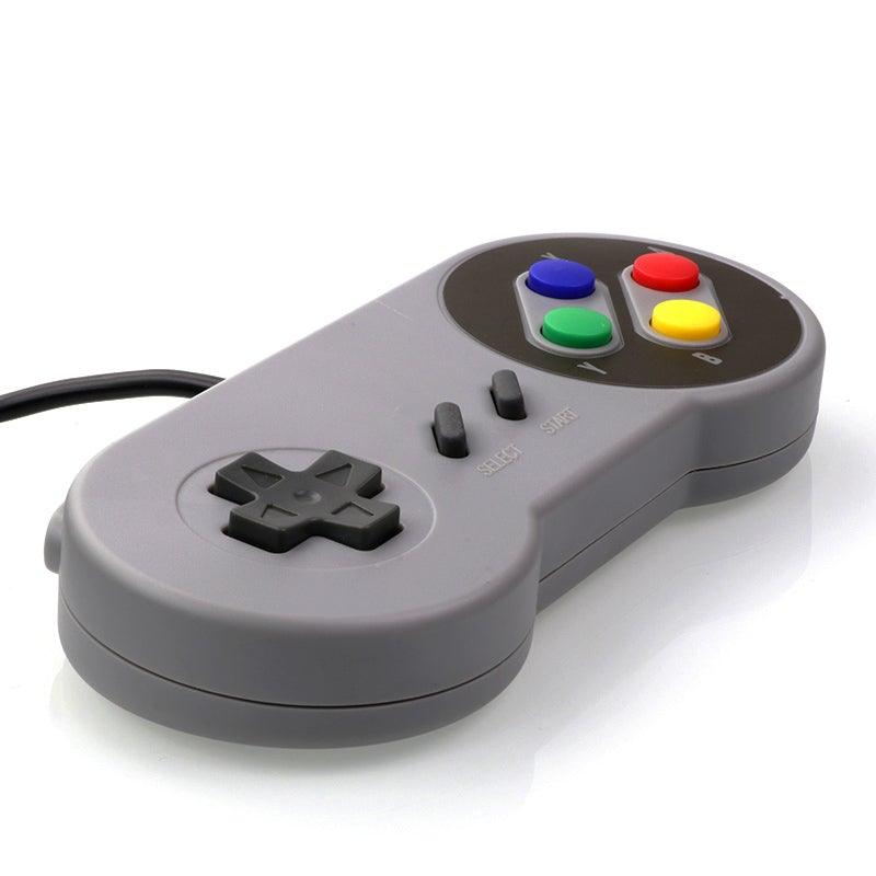 Joystick Manette de jeu USB portable simple et durable, compatible avec les ordinateurs portables, conception ergonomique.