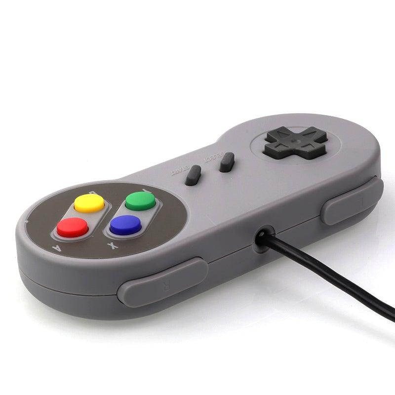 Joystick Manette de jeu USB portable simple et durable, compatible avec les ordinateurs portables, conception ergonomique.