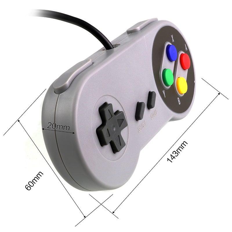 Joystick Manette de jeu USB portable simple et durable, compatible avec les ordinateurs portables, conception ergonomique.