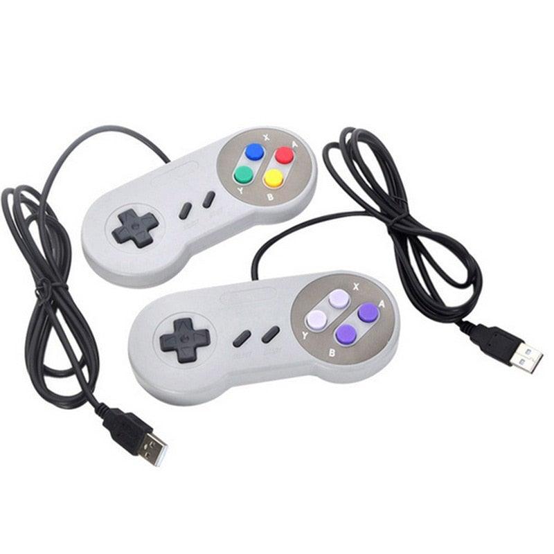Joystick Manette de jeu USB portable simple et durable, compatible avec les ordinateurs portables, conception ergonomique.