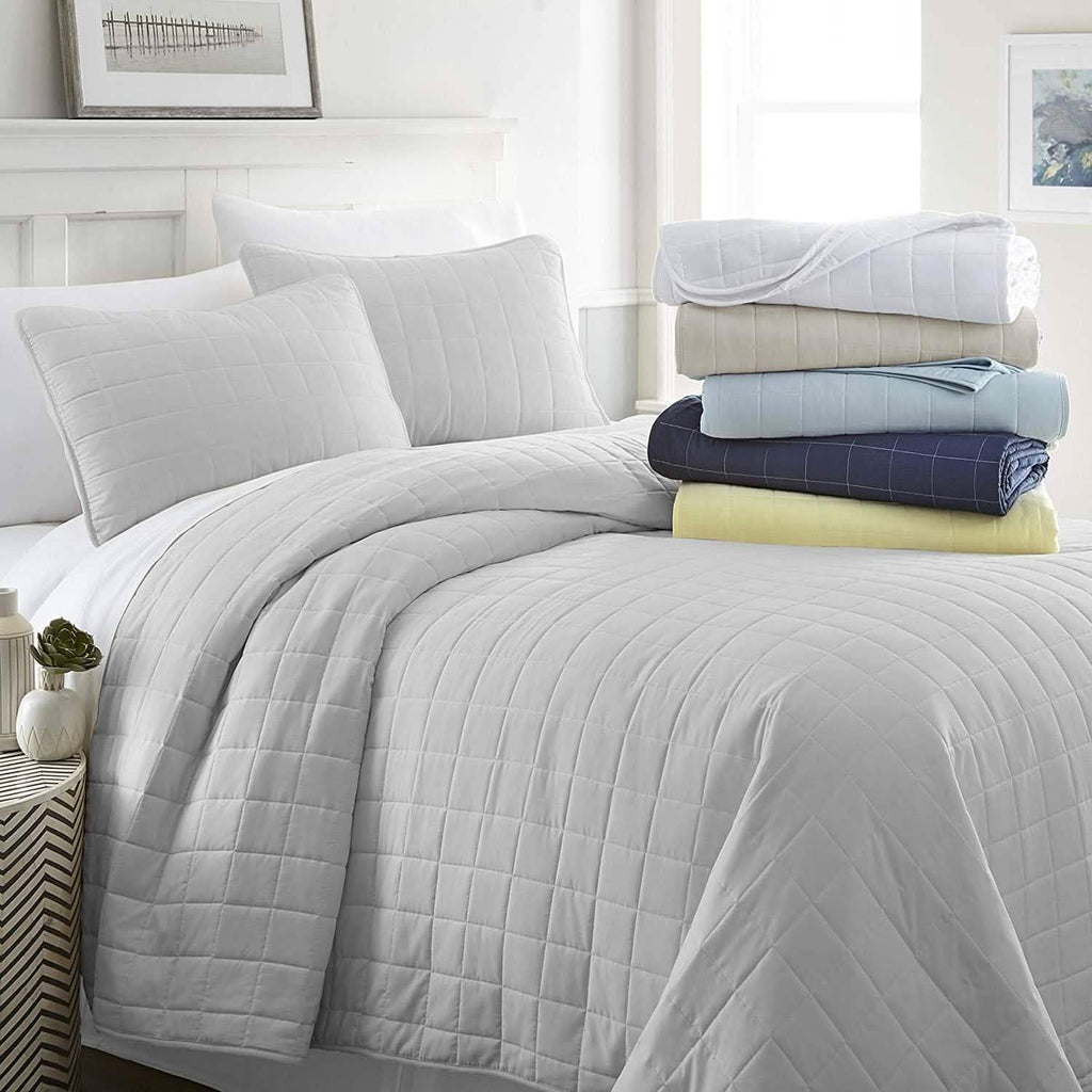 Ensemble couvre-lit matelassé Simply Soft – Styles variés