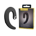 Écouteur unique Bluetooth pour bureau, écouteur sans douleur exquis, suppression du bruit sans fil, écouteurs mains libres à conduction osseuse, casque sans fil avec crochets supra-auriculaires, écouteurs ergonomiques avec micro