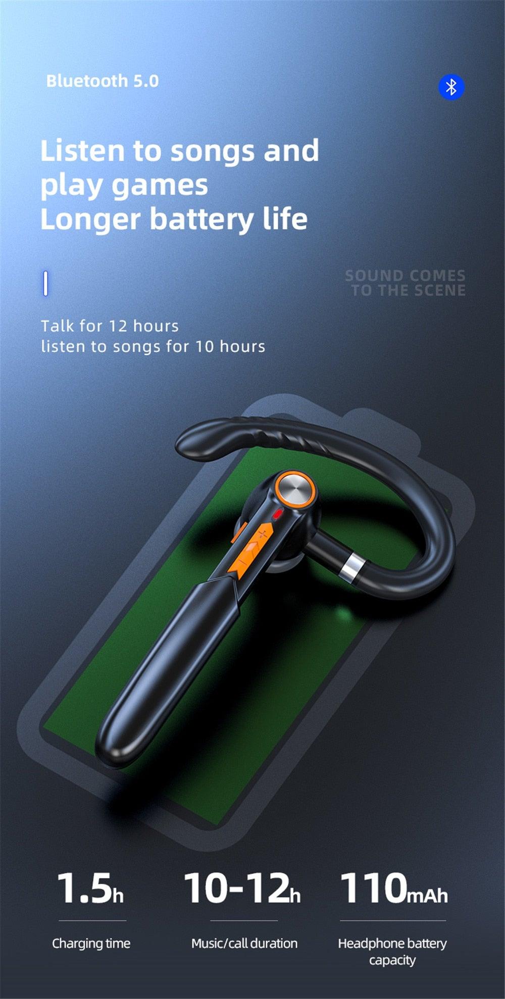 Écouteur sans fil Bluetooth 5.0 individuel mains-libres HIFI à capteur tactile pour iPhone, étanche, pour sport