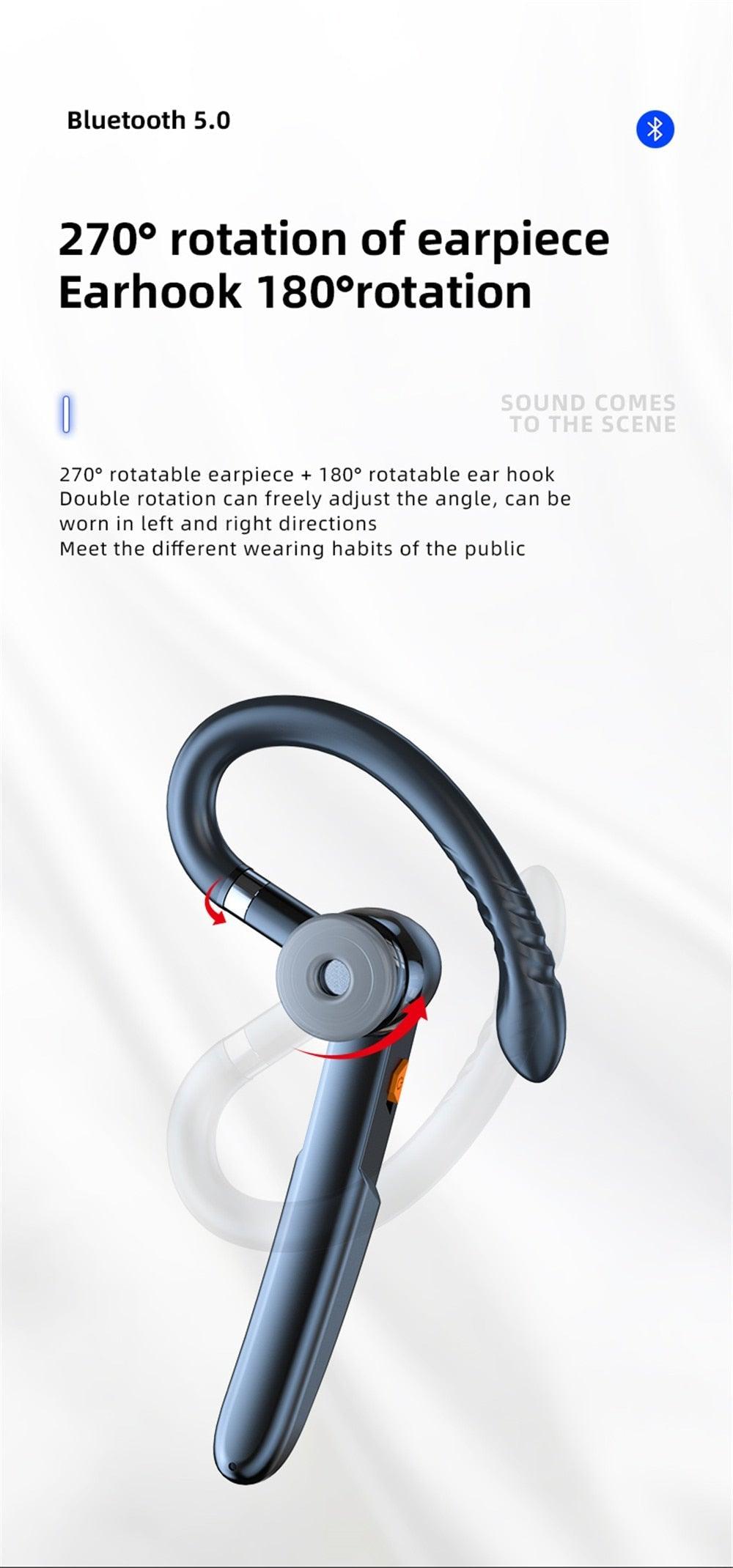 Écouteur sans fil Bluetooth 5.0 individuel mains-libres HIFI à capteur tactile pour iPhone, étanche, pour sport