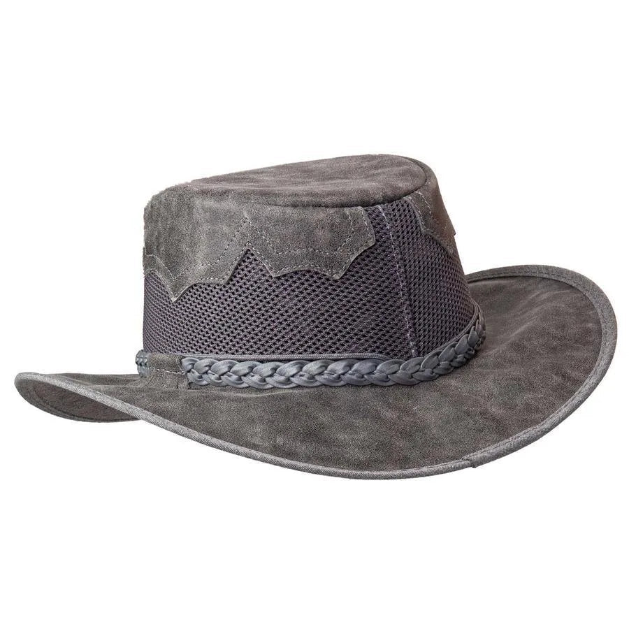 Head'n Home Sirocco - Chapeau Australien en Cuir