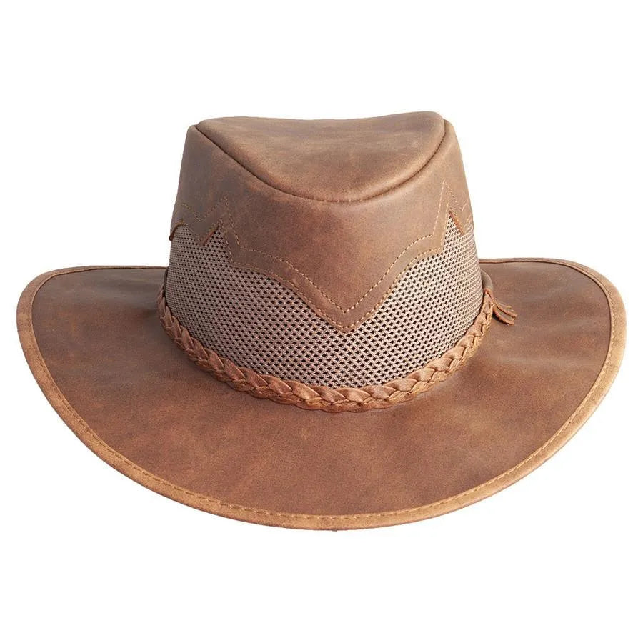 Head'n Home Sirocco - Chapeau Australien en Cuir