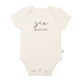 body à motif | jalon des six mois taupe