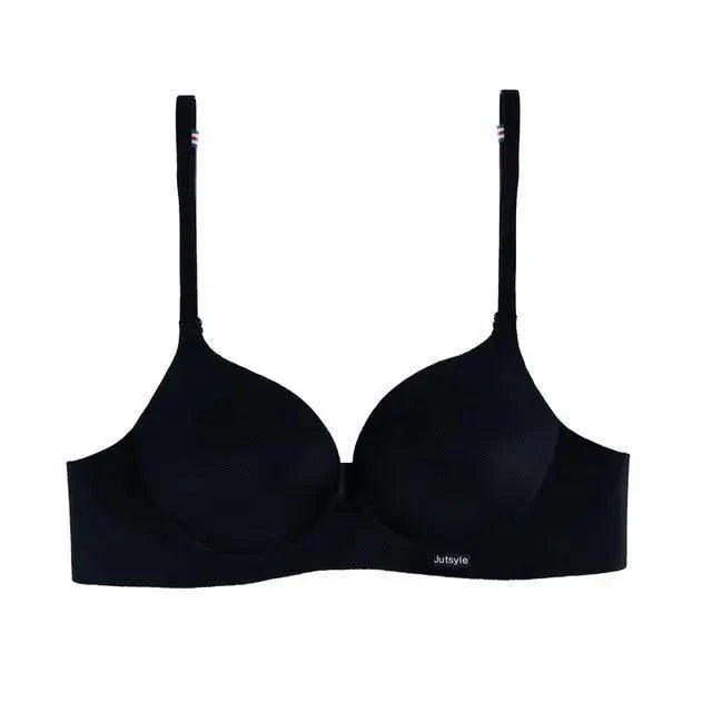 Soutiens-gorge profonds en U sizzle pour femmes et filles Soutiens-gorge push-up Sous-vêtements féminins sans coutures sans dos