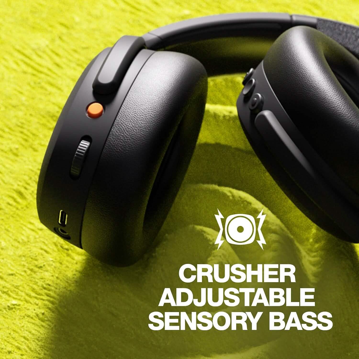 Écouteurs sans fil supra-auriculaires Skullcandy Crusher ANC 2 avec annulation de bruit et basses sensorielles (reconditionnés)
