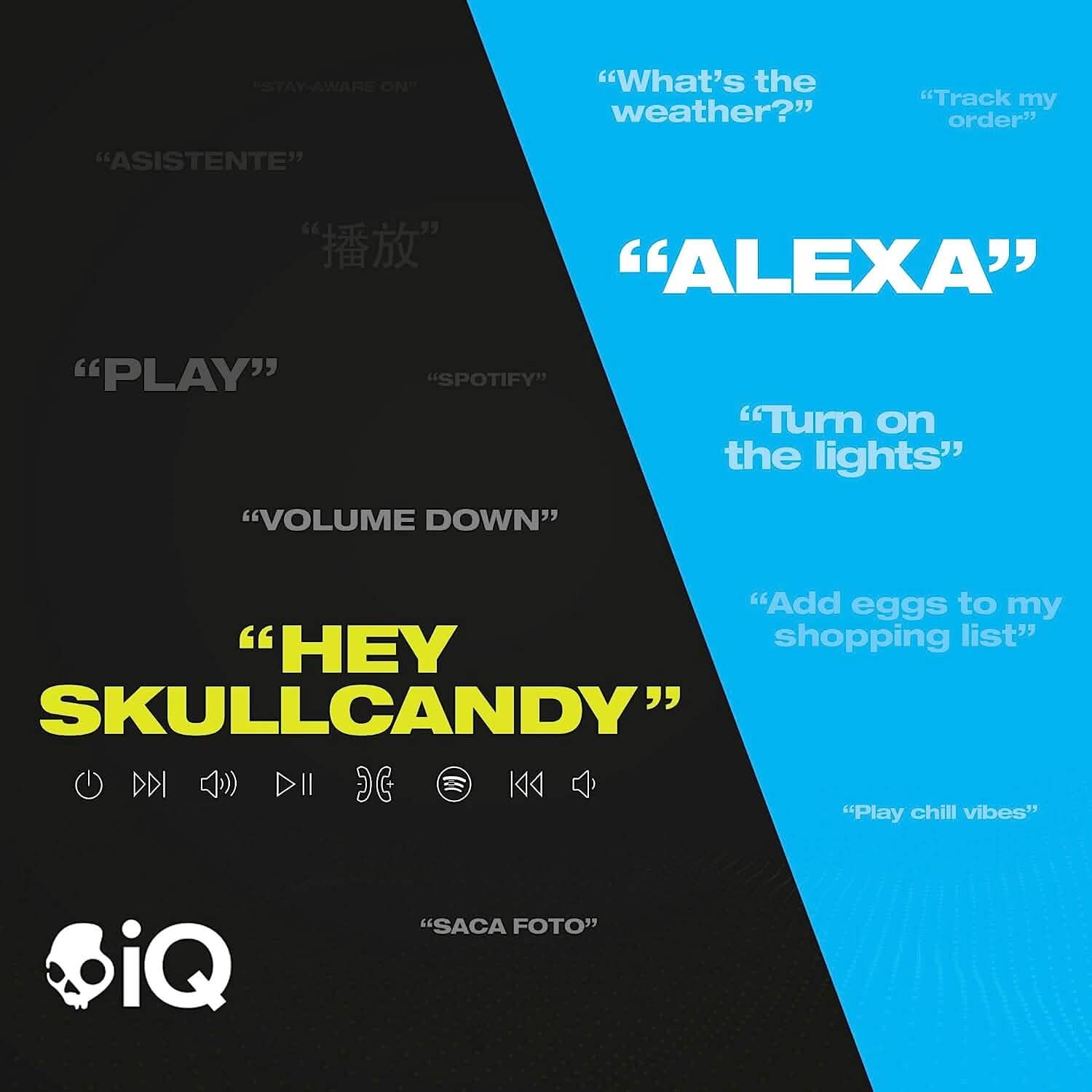 Écouteurs sans fil supra-auriculaires Skullcandy Crusher ANC 2 avec annulation de bruit et basses sensorielles (reconditionnés)