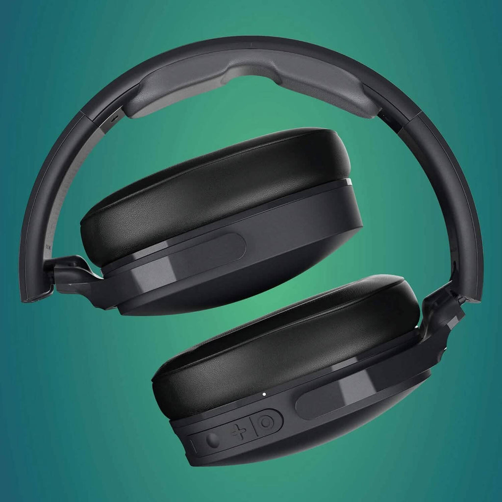 Skullcandy Hesh ANC Casque supra-auriculaire sans fil à annulation de bruit - True Black (Reconditionné)