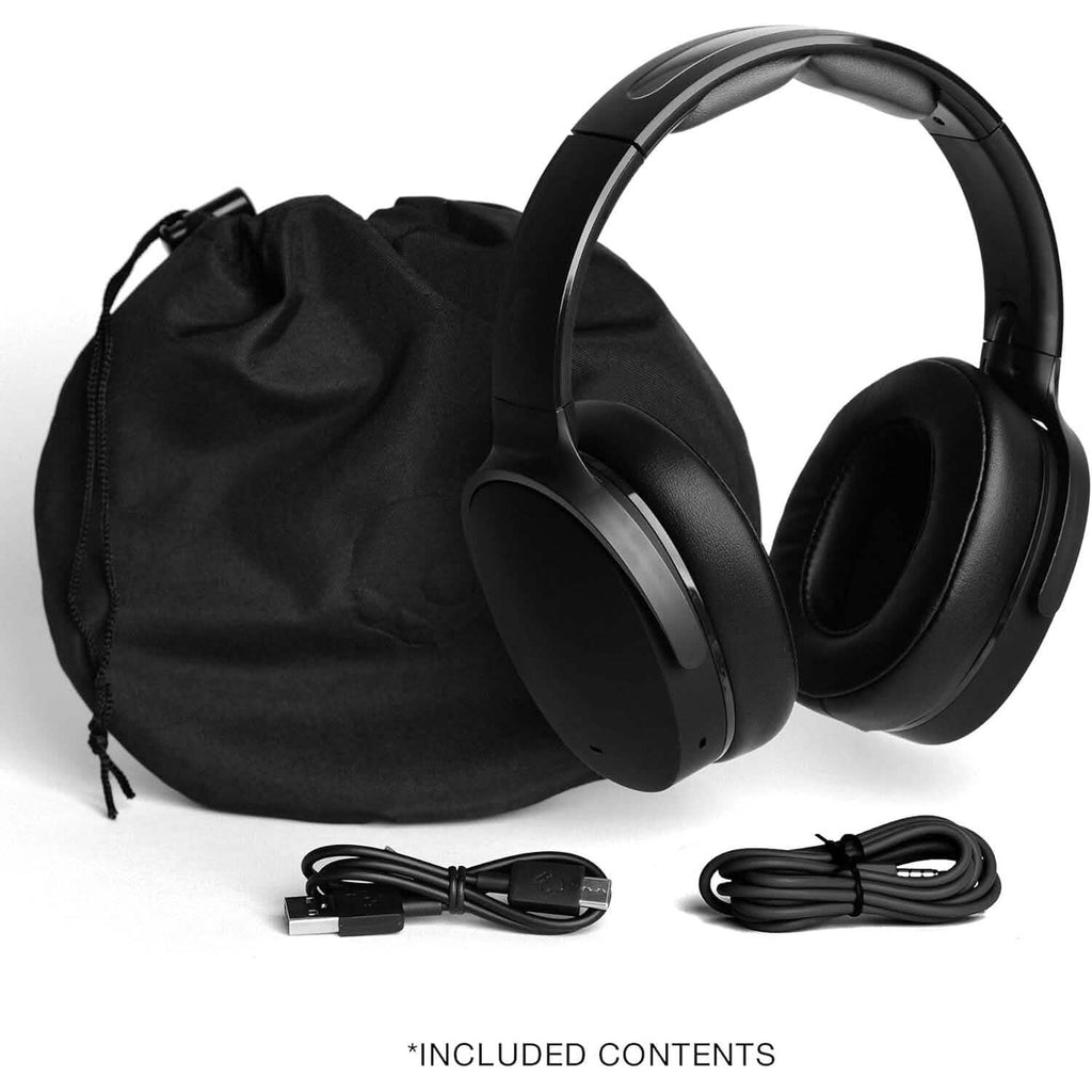 Skullcandy Hesh ANC Casque supra-auriculaire sans fil à annulation de bruit - True Black (Reconditionné)
